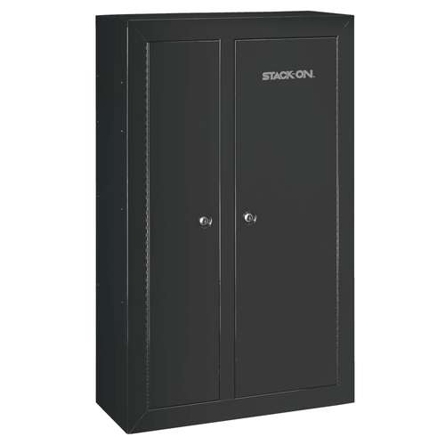 10-Gun Black Double Door Security Cabinet 10-Gun Black Double Door Security Cabinet