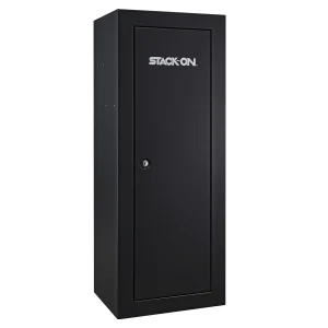 14 Gun Welded-Steel Security Cabinet Black - GCB-14P-DS