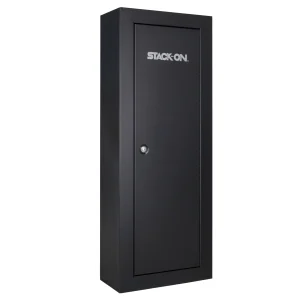 8 Gun Welded-Steel Security Cabinet Black - GCB-908-DS