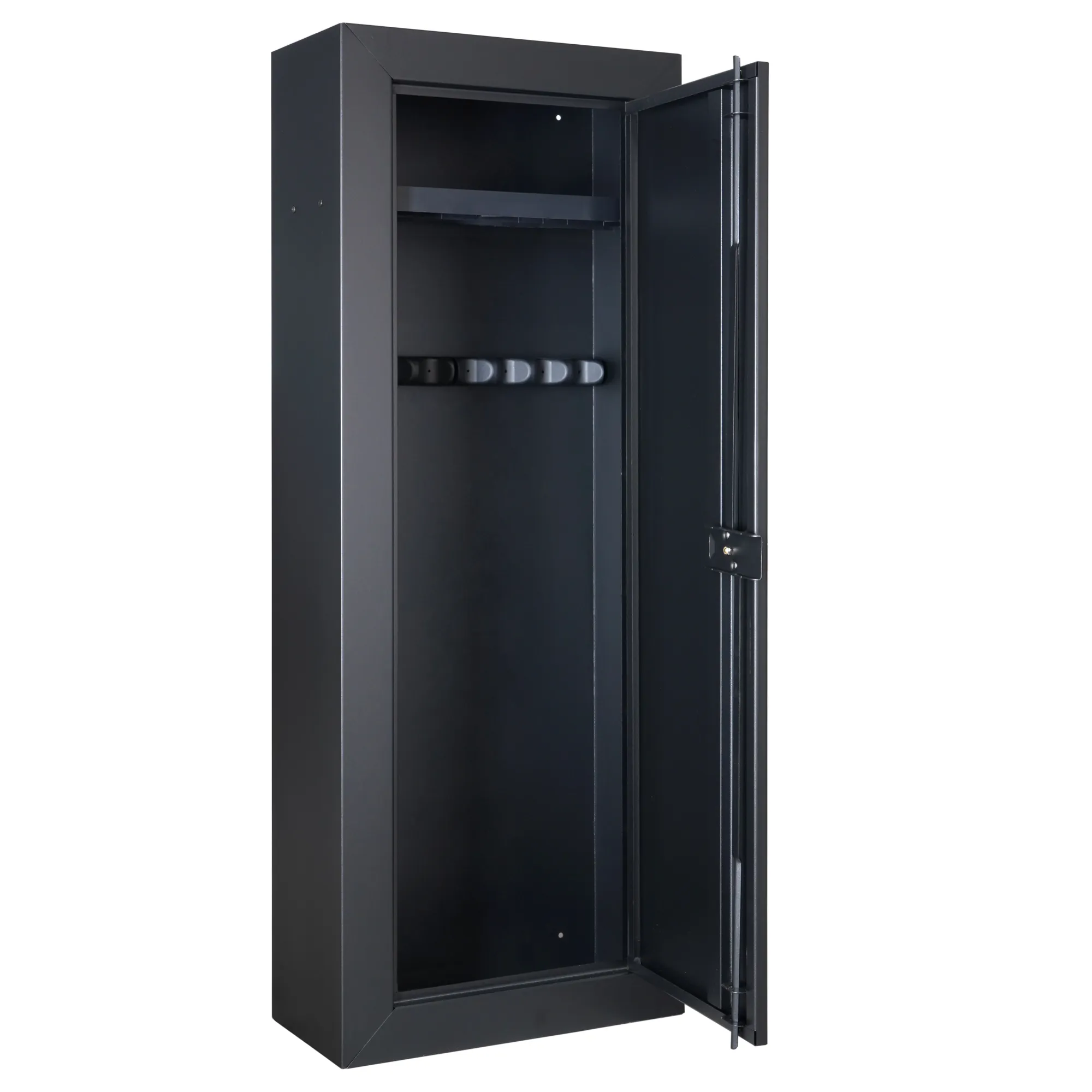 8 Gun Welded-Steel Security Cabinet Black - GCB-908-DS