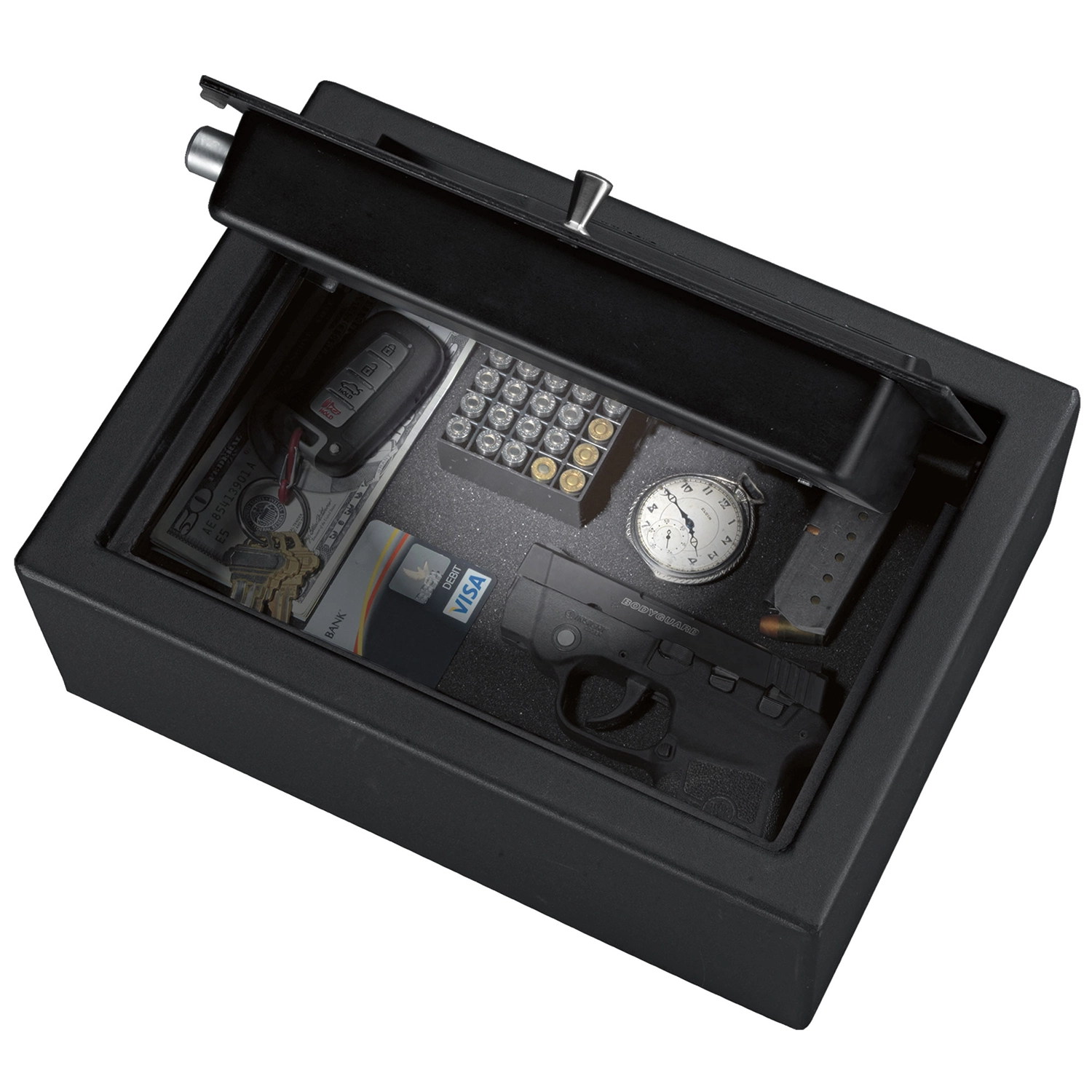 Stack-On Drawer Safe with Electronic Lock
