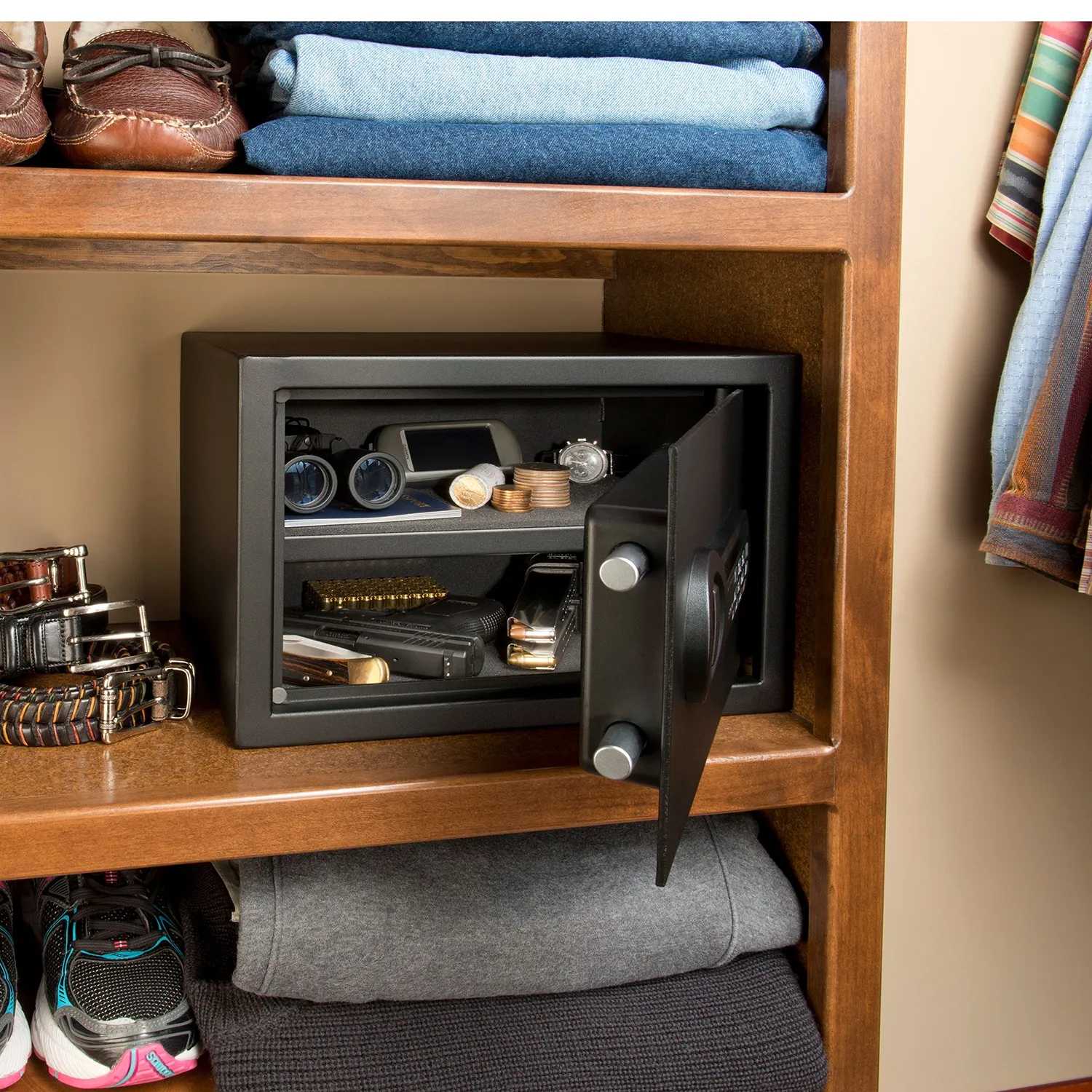 Stack-On Personal Safe with Electronic Lock