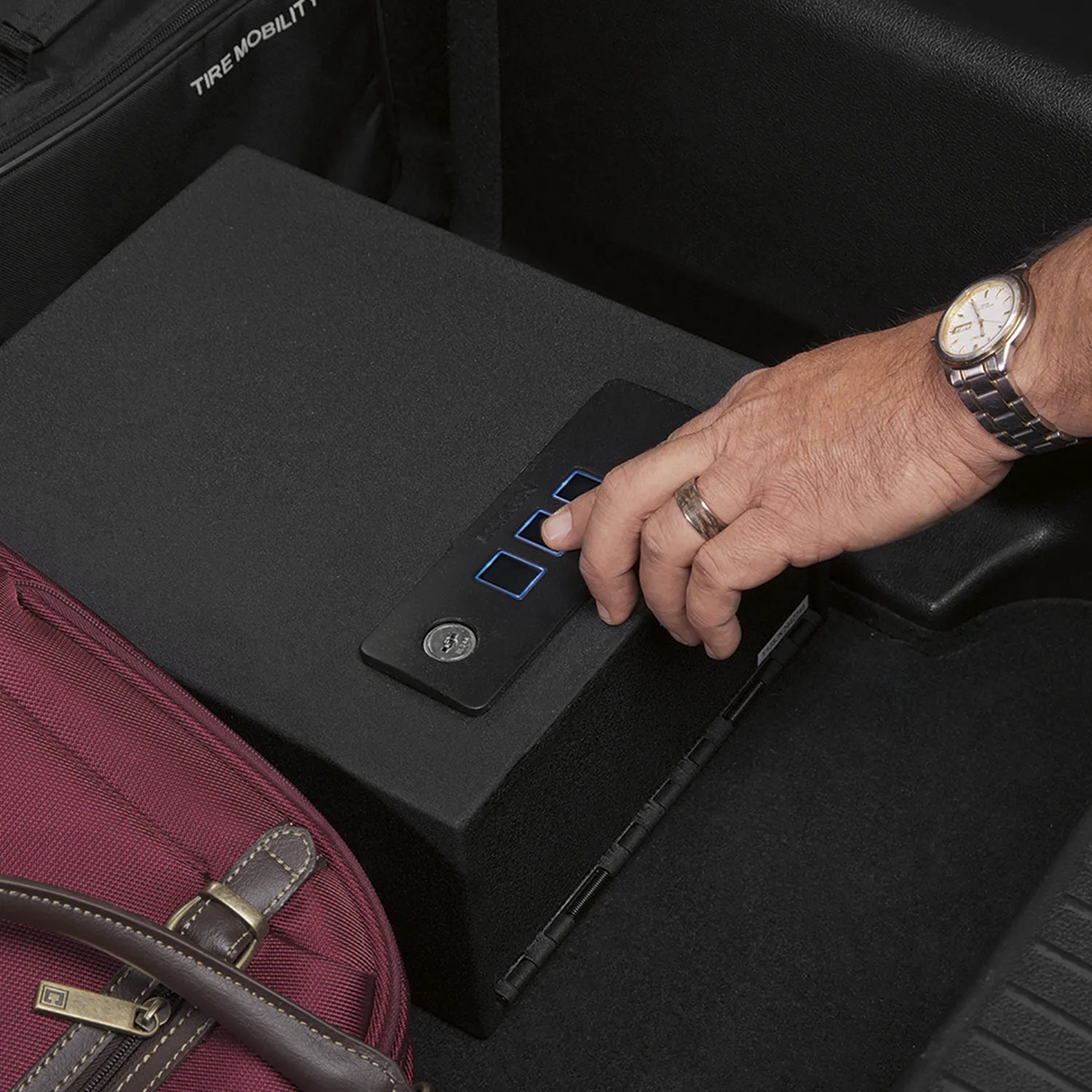 Stack-On Quick Access Handgun Safe with Electronic Lock