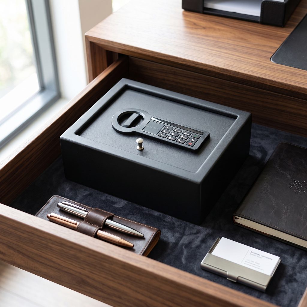 Stack-On Drawer Safe with Electronic Lock – PDS-1800-E