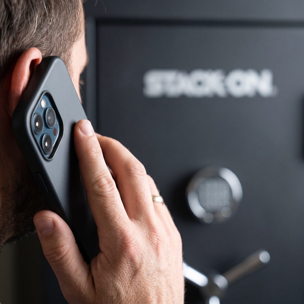 Stack-On Quick Access Handgun Safe with Electronic Lock - QAS-1845-E